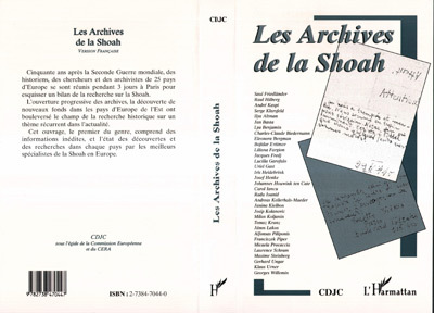 Les Archives De La Shoah - (Version Francaise)