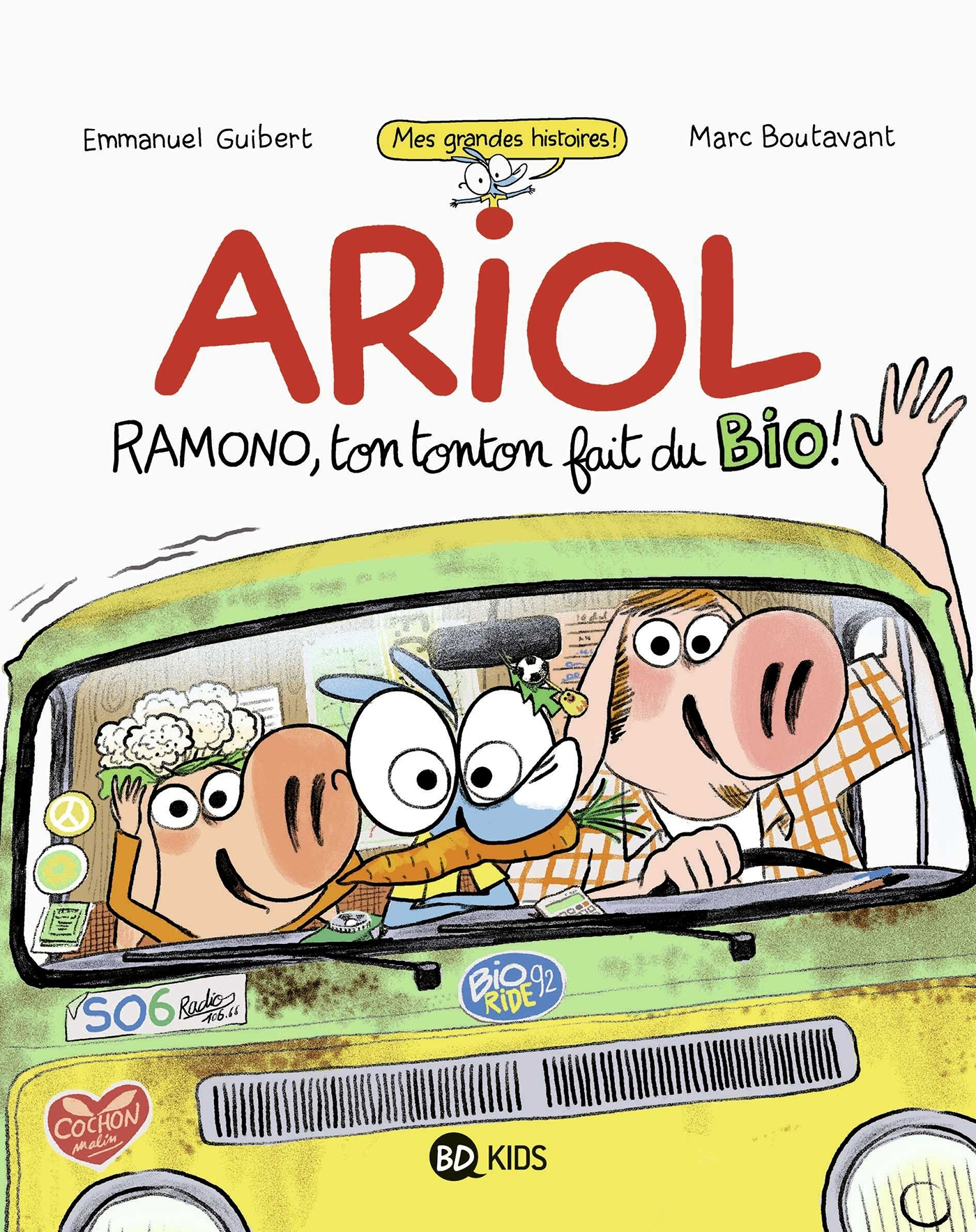 Ariol Roman Graphique - Ramono, Ton Tonton Fait Du Bio