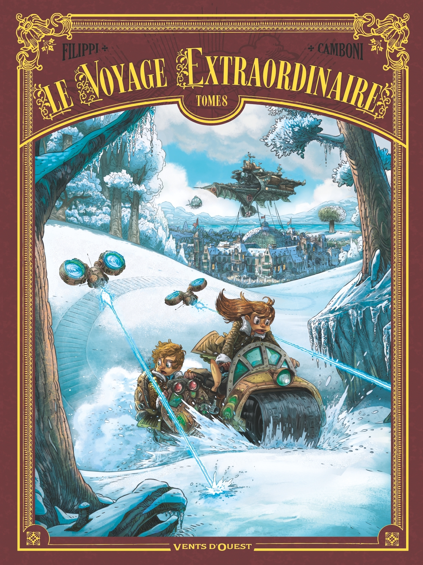 Le Voyage Extraordinaire - Tome 08 - Cycle 3 - Vingt Mille Lieues Sous Les Glaces 2/3