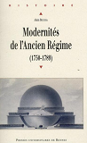 Modernites De L Ancien Regime