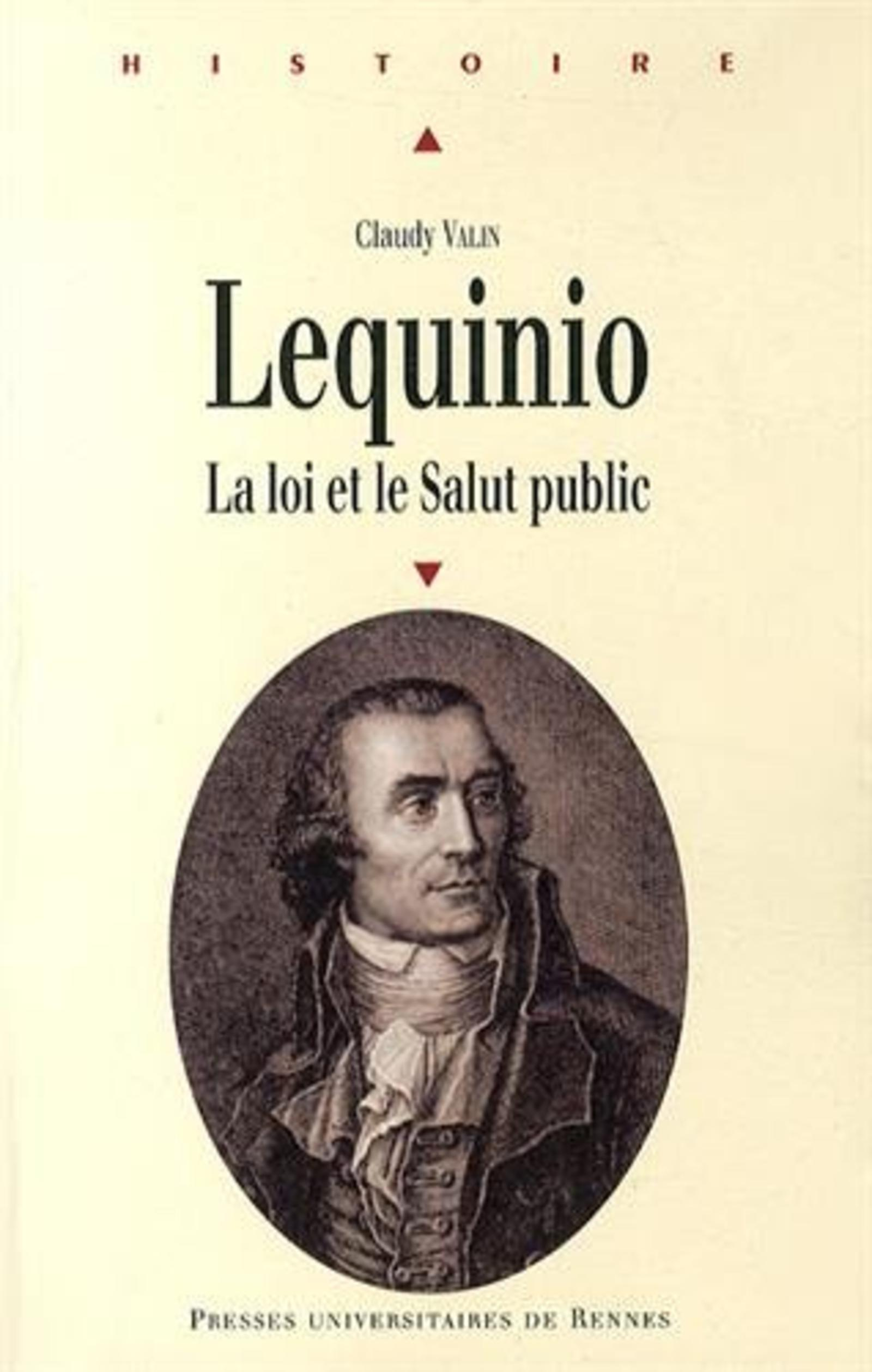 Joseph Marie Lequinio La Loi Et Le Salut Public