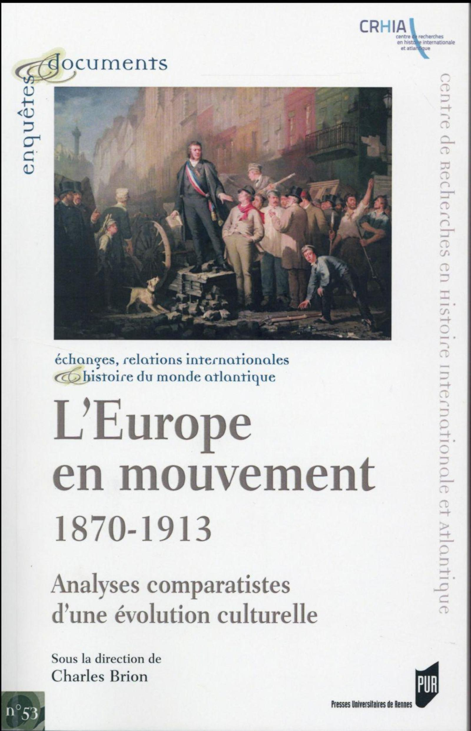 Europe En Mouvement 1870 1913