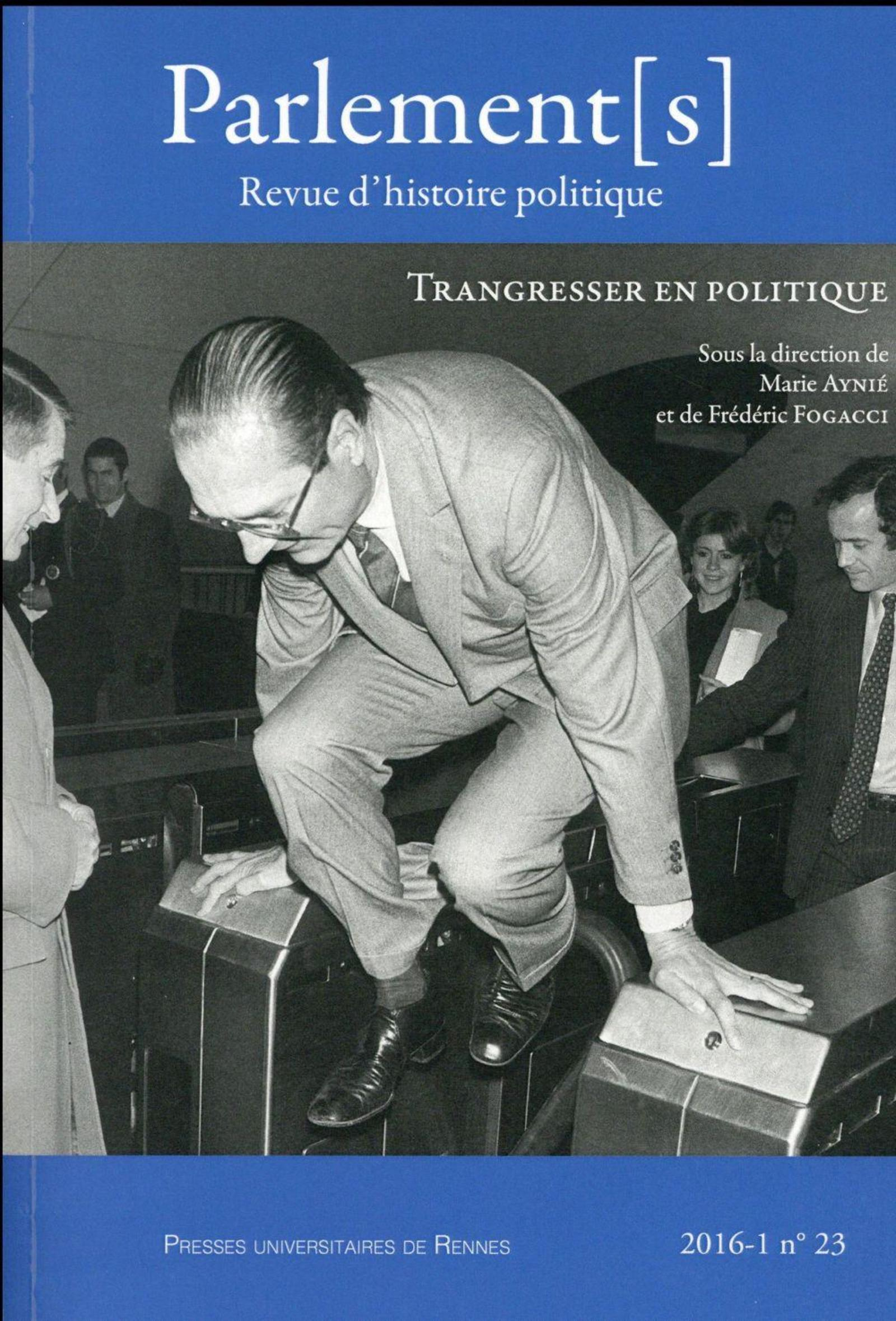 Transgresser En Politique