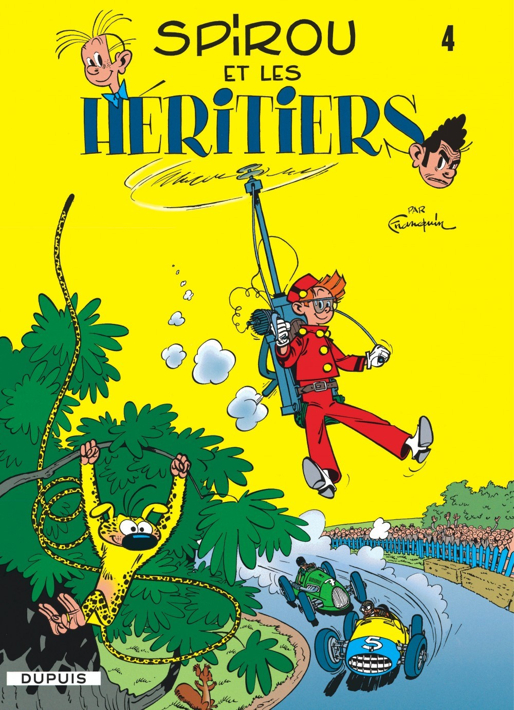 Spirou Et Fantasio - Tome 4 - Spirou Et Les Heritiers