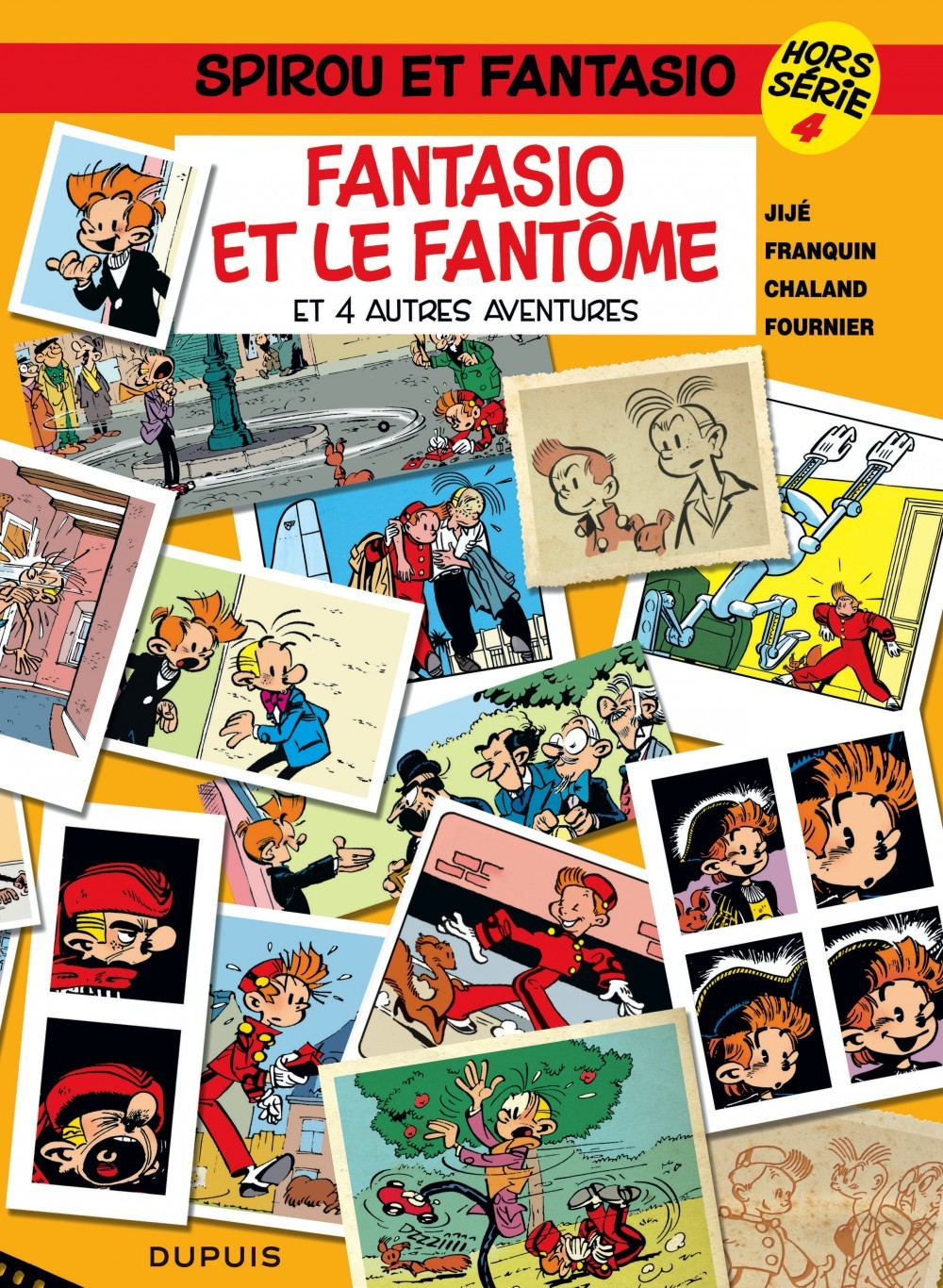 Spirou Et Fantasio - Hors-Serie - Tome 4 - Fantasio Et Le Fantome (Et 4 Autres Aventures)