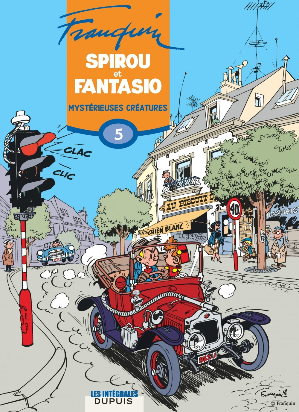 Spirou Et Fantasio - L'Integrale - Tome 5 - Mysterieuses Creatures