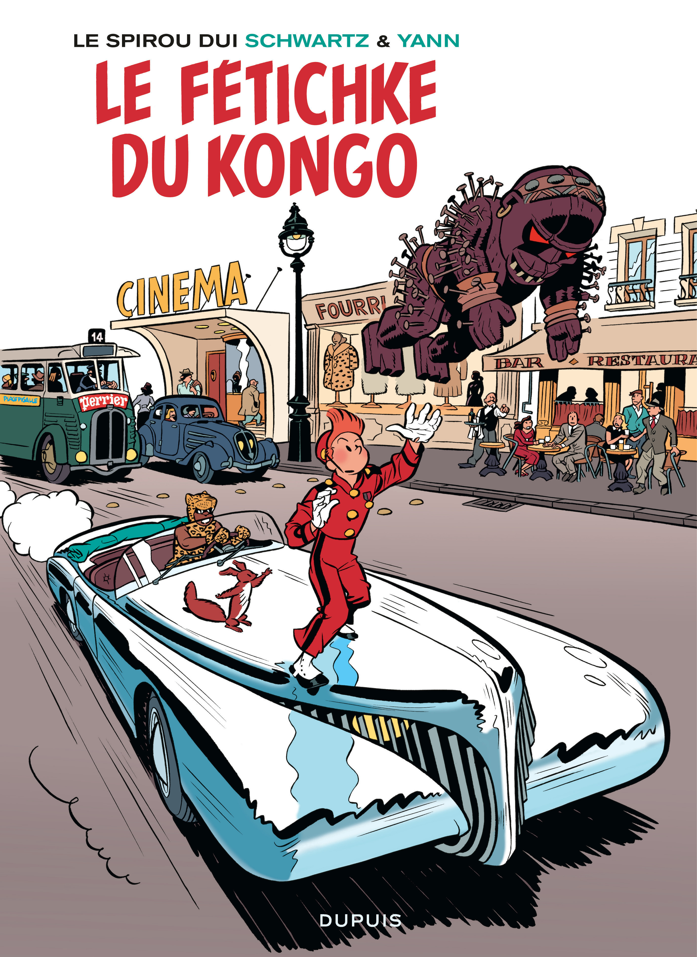 Le Spirou De ... - Tome 7 - La Femme Leopard (Bruxellois)