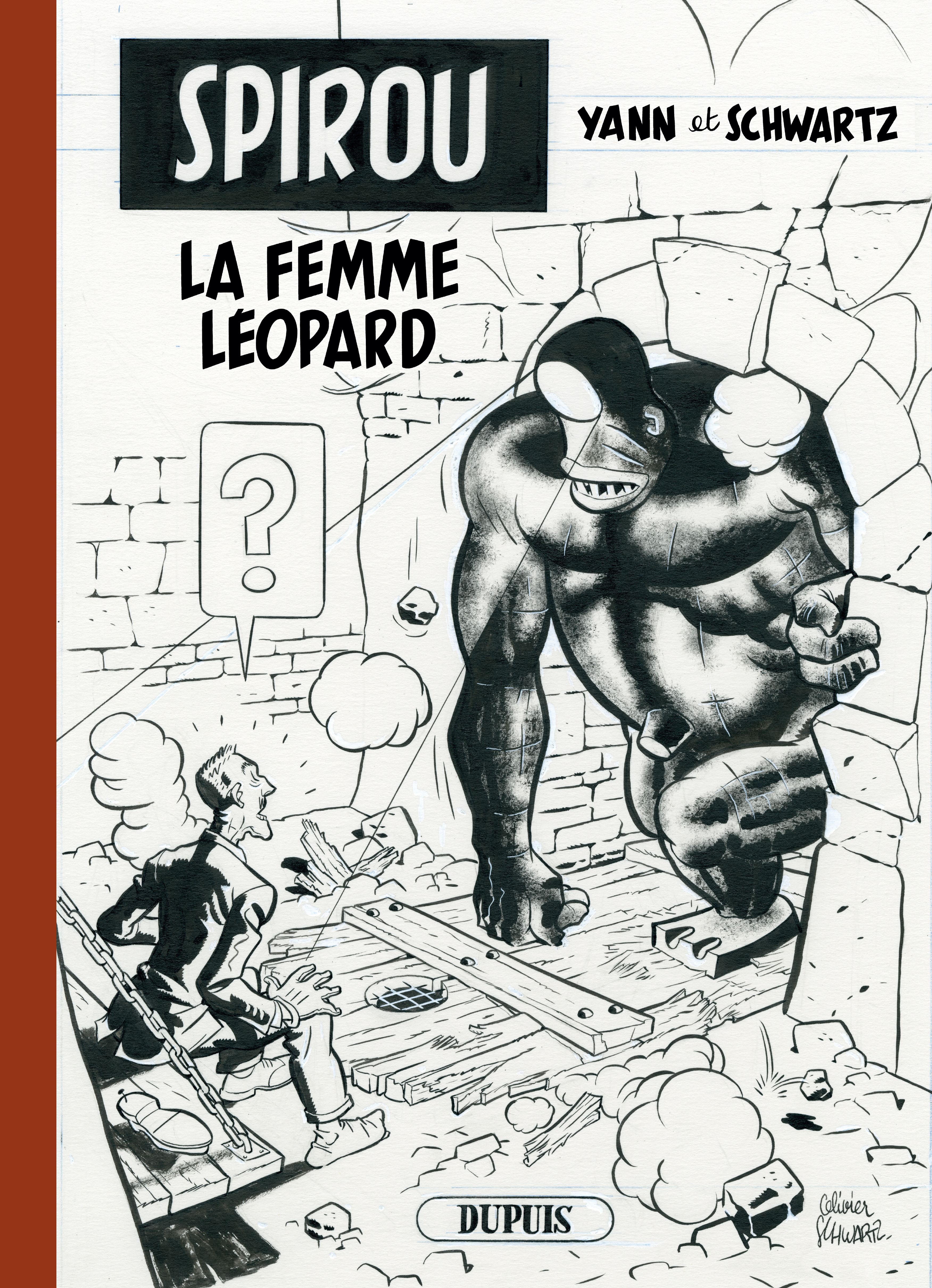 Le Spirou De ... - Tome 7 - La Femme Leopard (Prestige)