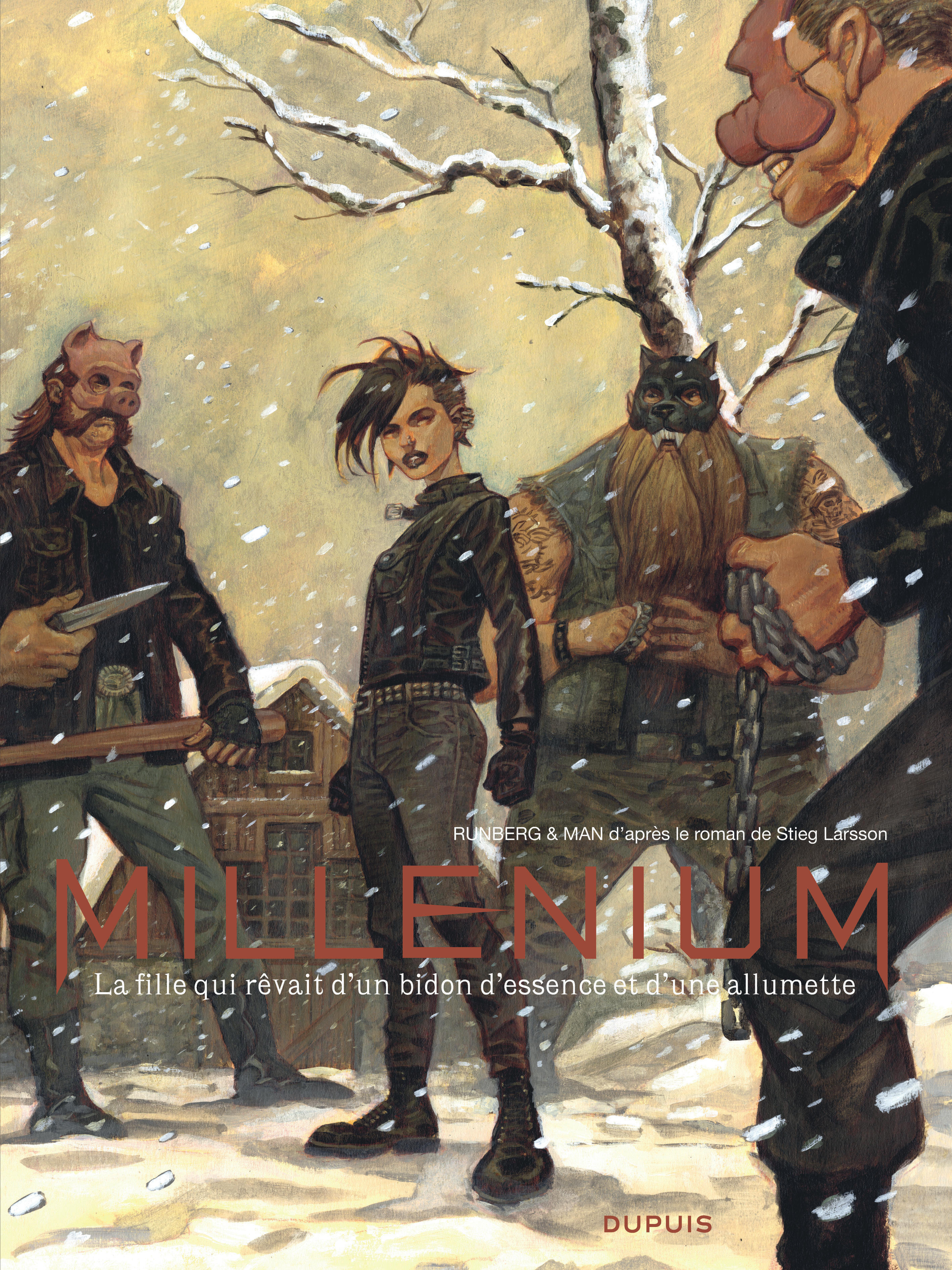 Millenium - Integrale - Tome 2 - La Fille Qui Revait D'Un Bidon D'Essence Et D'Une Allumette