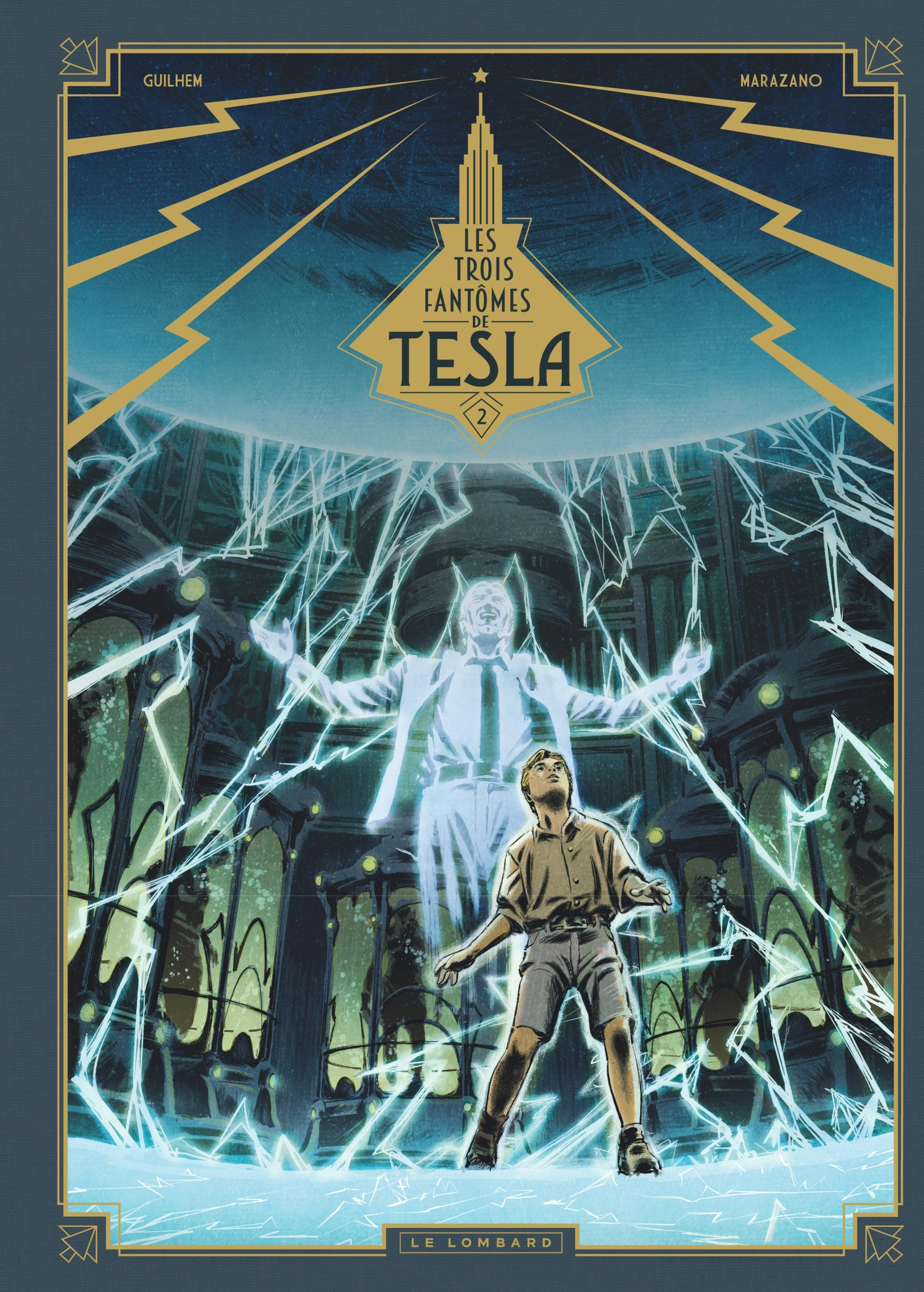 Les Trois Fantomes De Tesla - Tome 2 - La Conjuration Des Humains Veritables