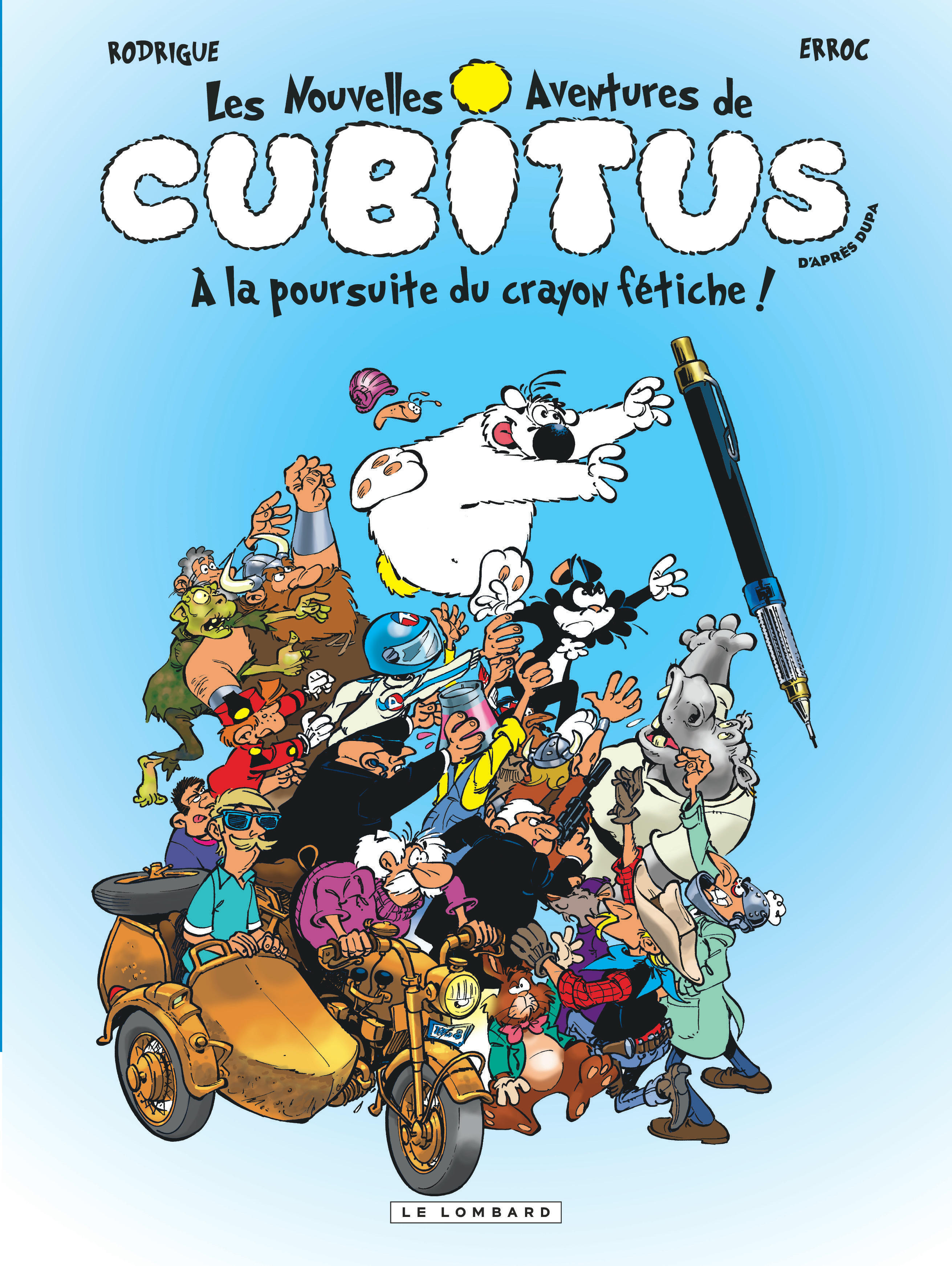 Les Nouvelles Aventures De Cubitus - Tome 13 - A La Poursuite Du Crayon Fetiche