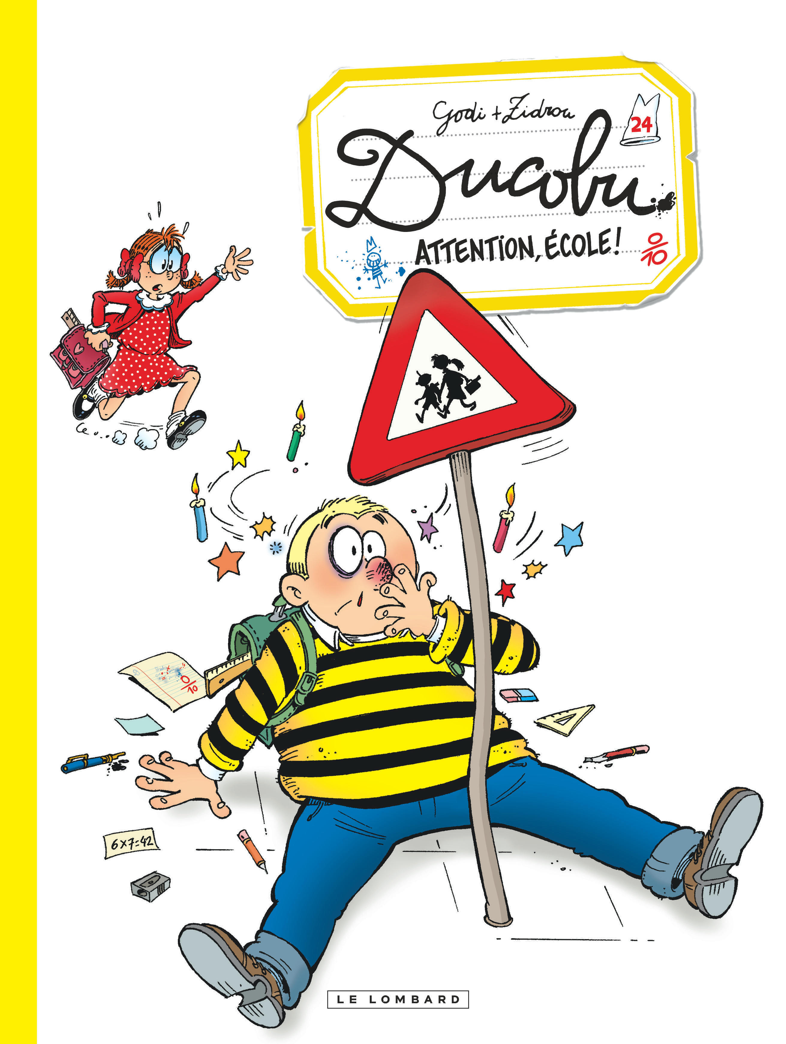 Ducobu  - Tome 24 - Attention, Ecole!