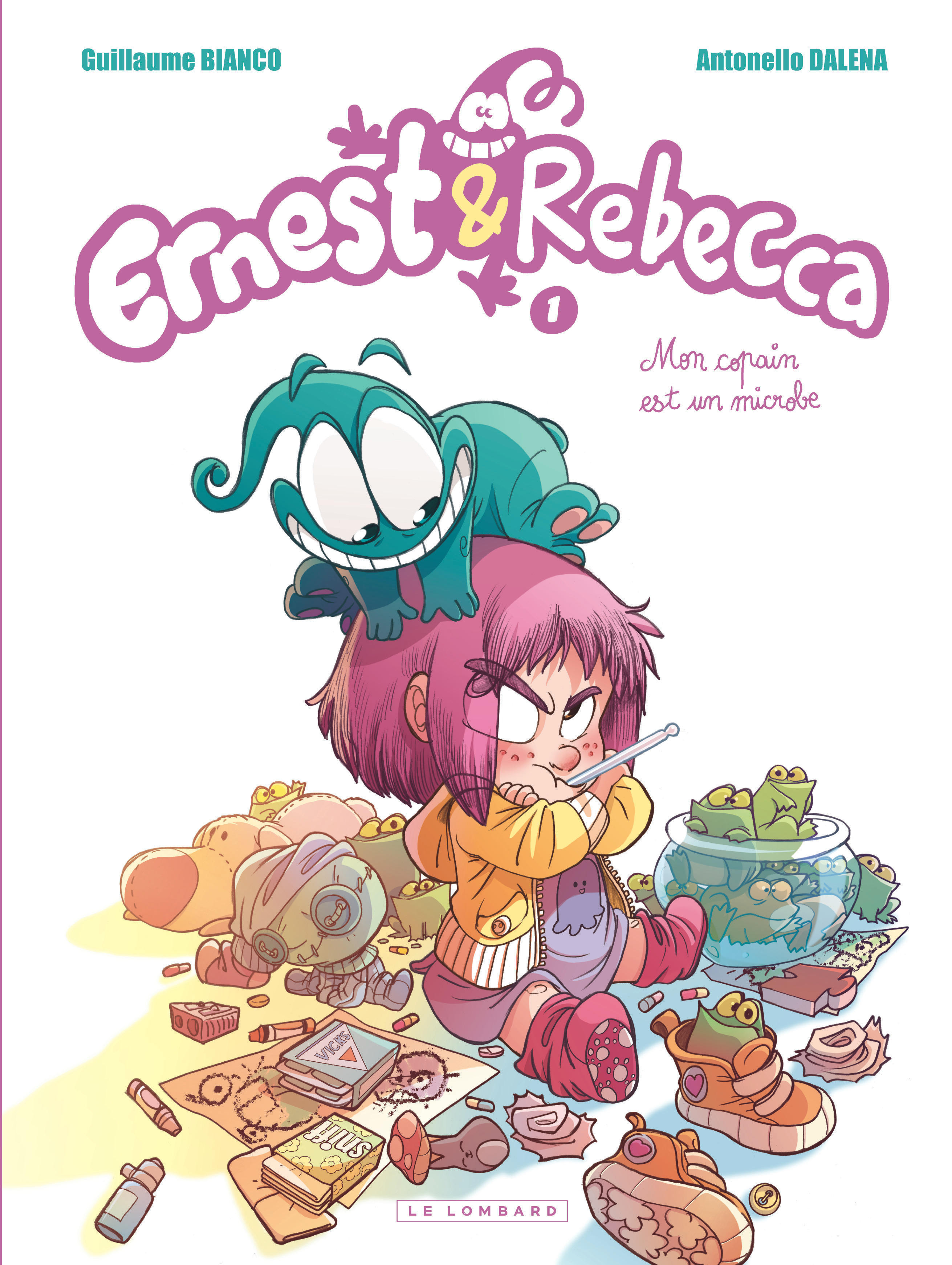 Ernest & Rebecca - Tome 1 - Mon Copain Est Un Microbe (Version A 5 Euros)