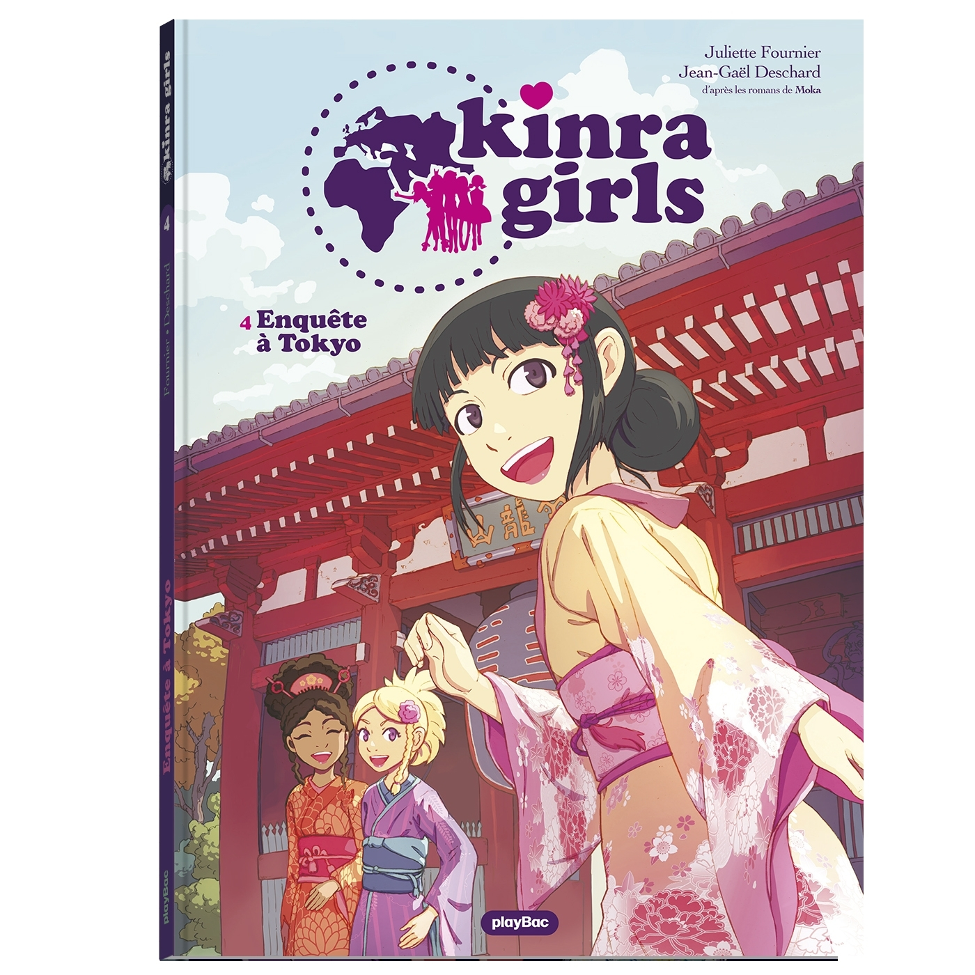 Kinra Girls - Bd - Enquete A Tokyo - Tome 4