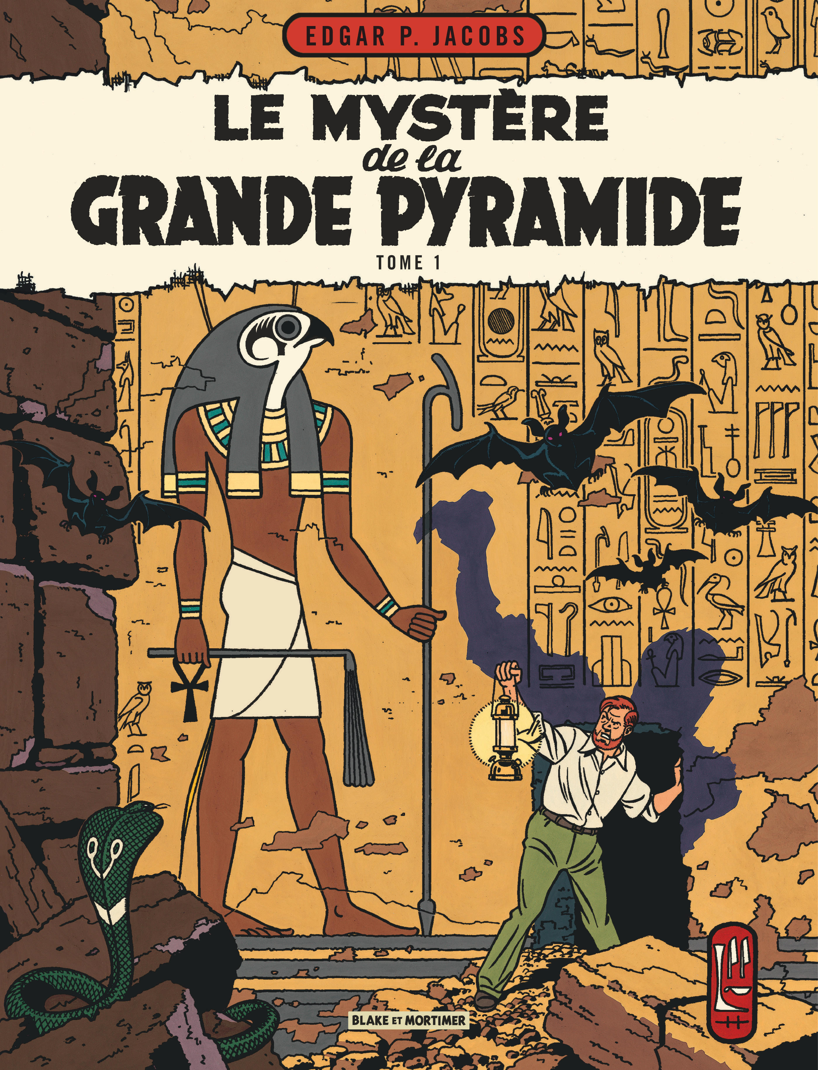 Blake & Mortimer - Tome 4 - Le Mystere De La Grande Pyramide - Tome 1