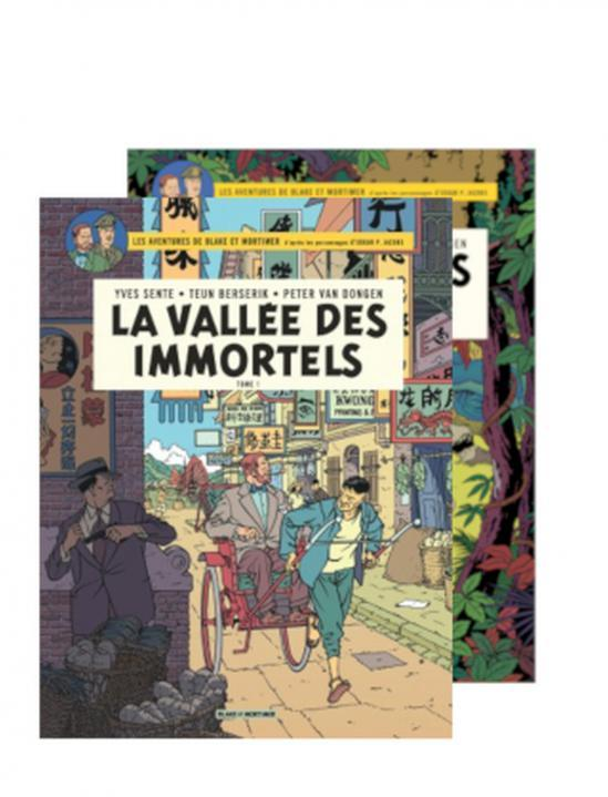 Blake & Mortimer-La Vallee Des Immortels-Fourreau 2 Tomes