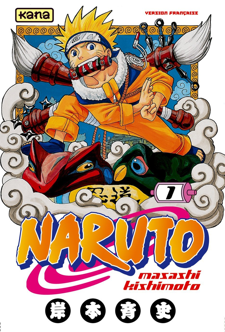 Naruto - Tome 1 Avec Sticker Euro