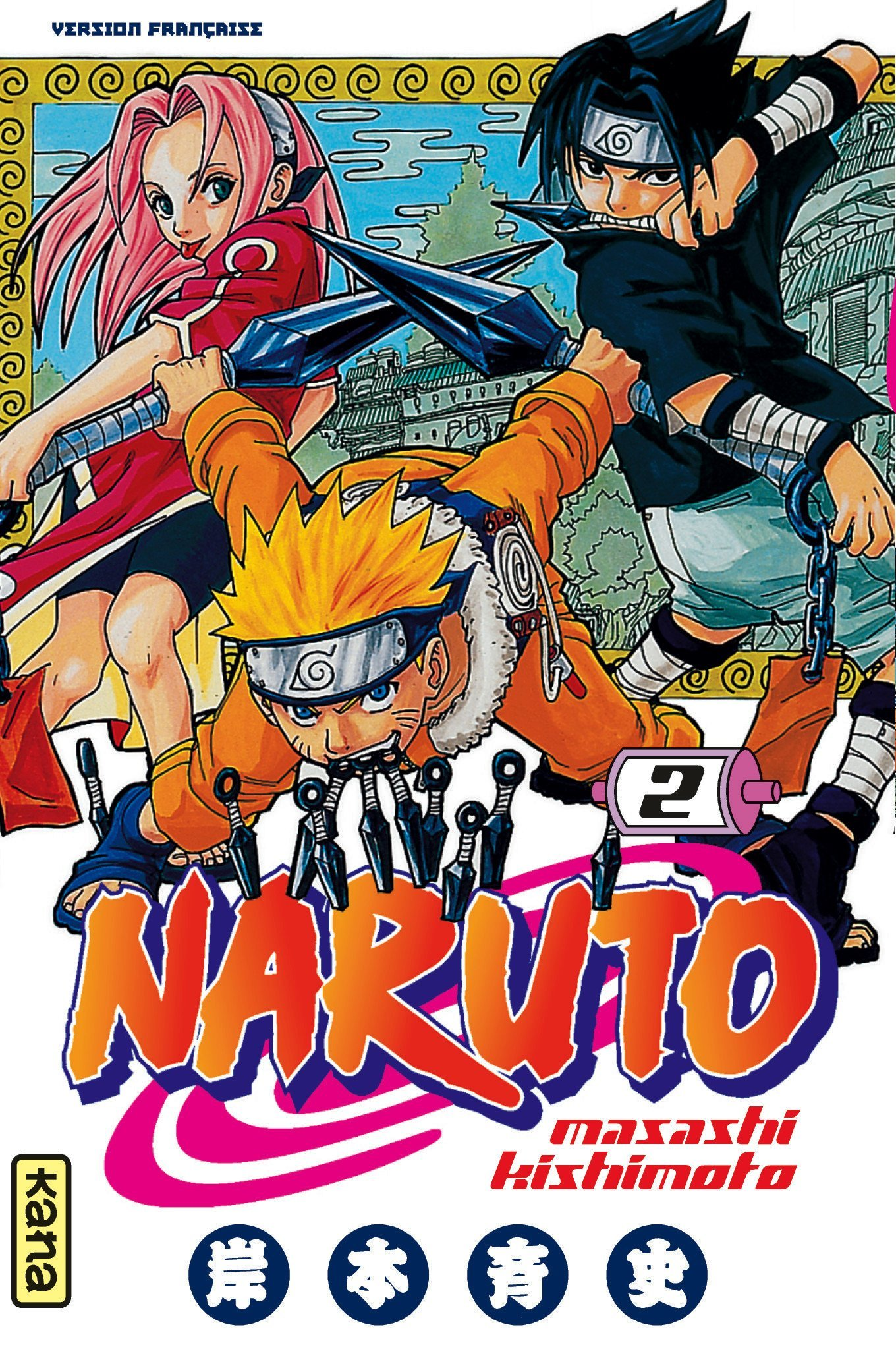 Naruto - Tome 2 Avec Sticker Euro