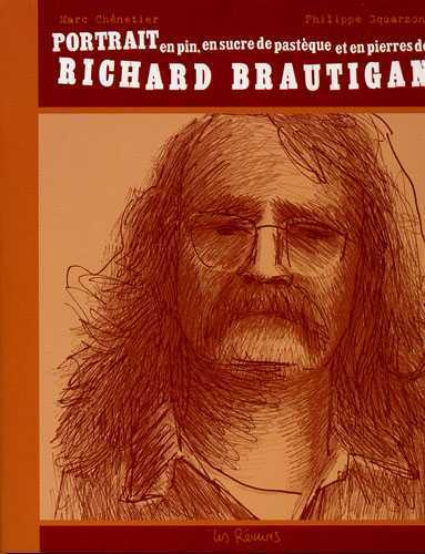 Portrait En Pin, En Sucre De Pasteque Et En Pierres De Richard Brautigan