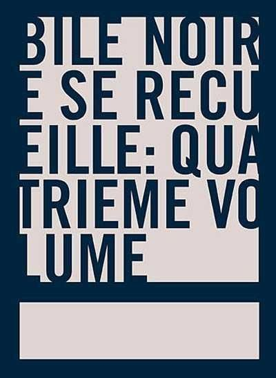Bile Noire Se Recueille - T. 4