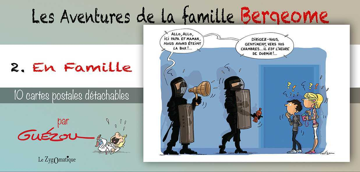 Livret Collection : Les Aventures De La Famille Bergeome N 2. En Famille