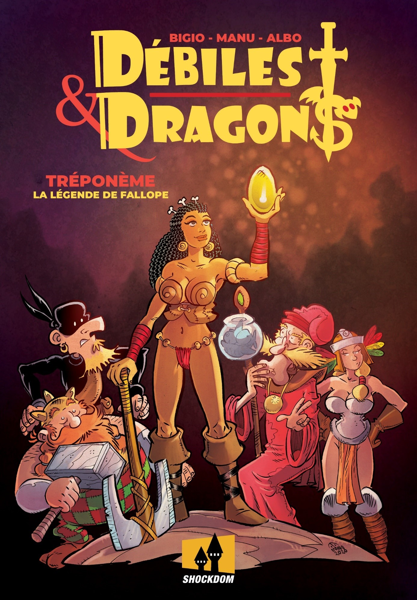 Debiles & Dragons - Treponeme  La Legende De Fallope