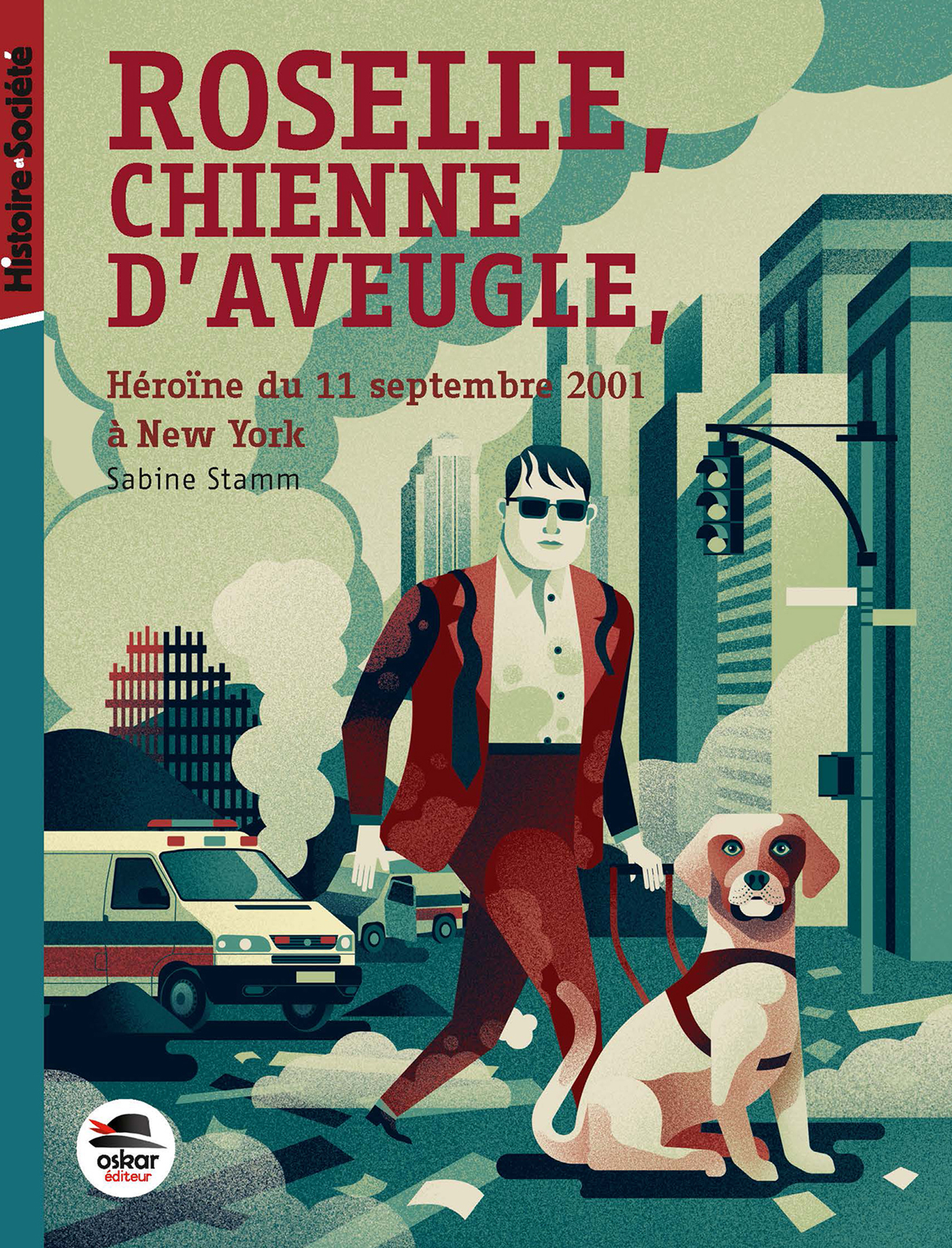 Roselle, Chienne D'Aveugle, Heroine Du 11 Septembre A New-York