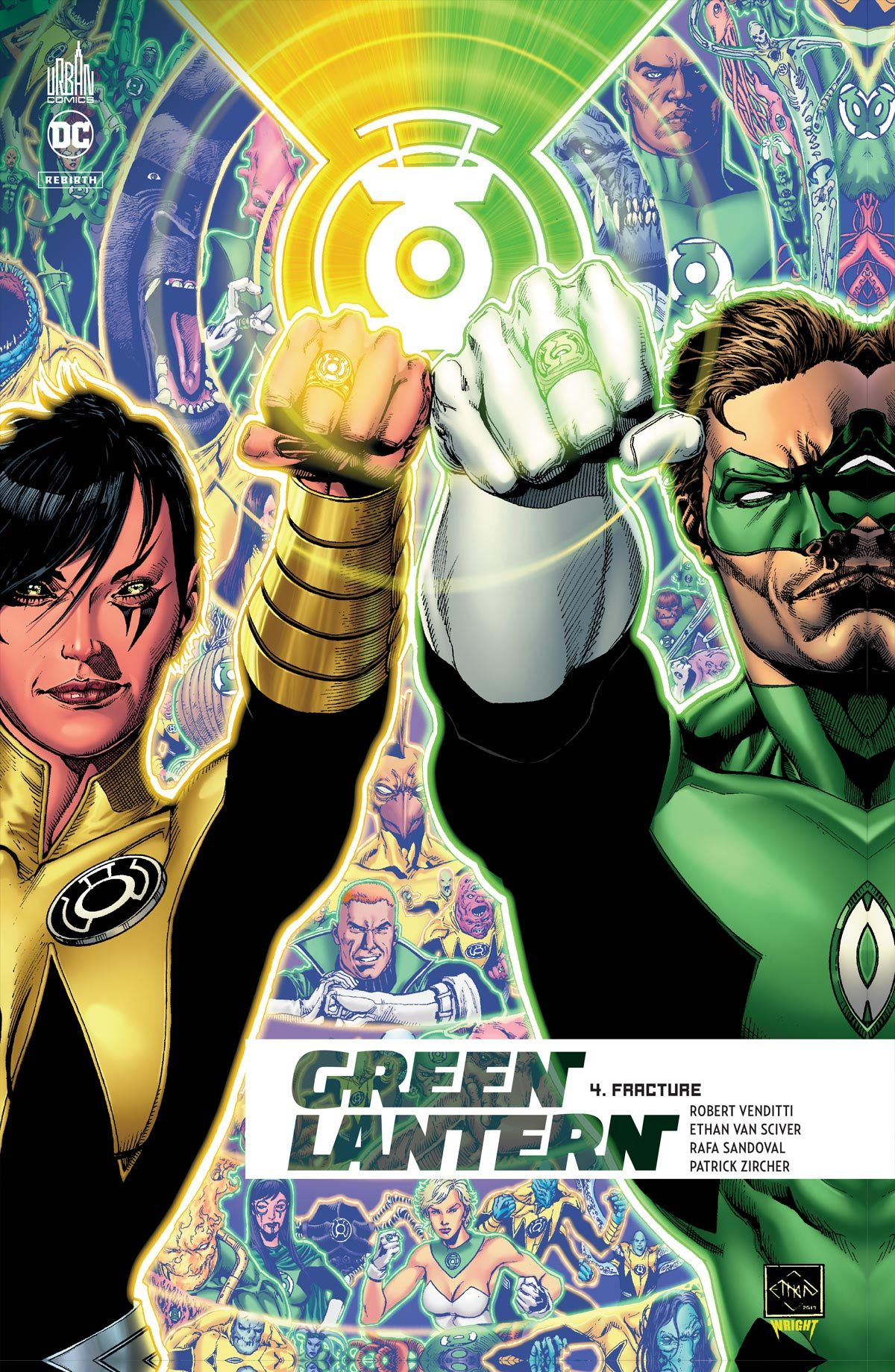 Green Lantern Rebirth  - Tome 4