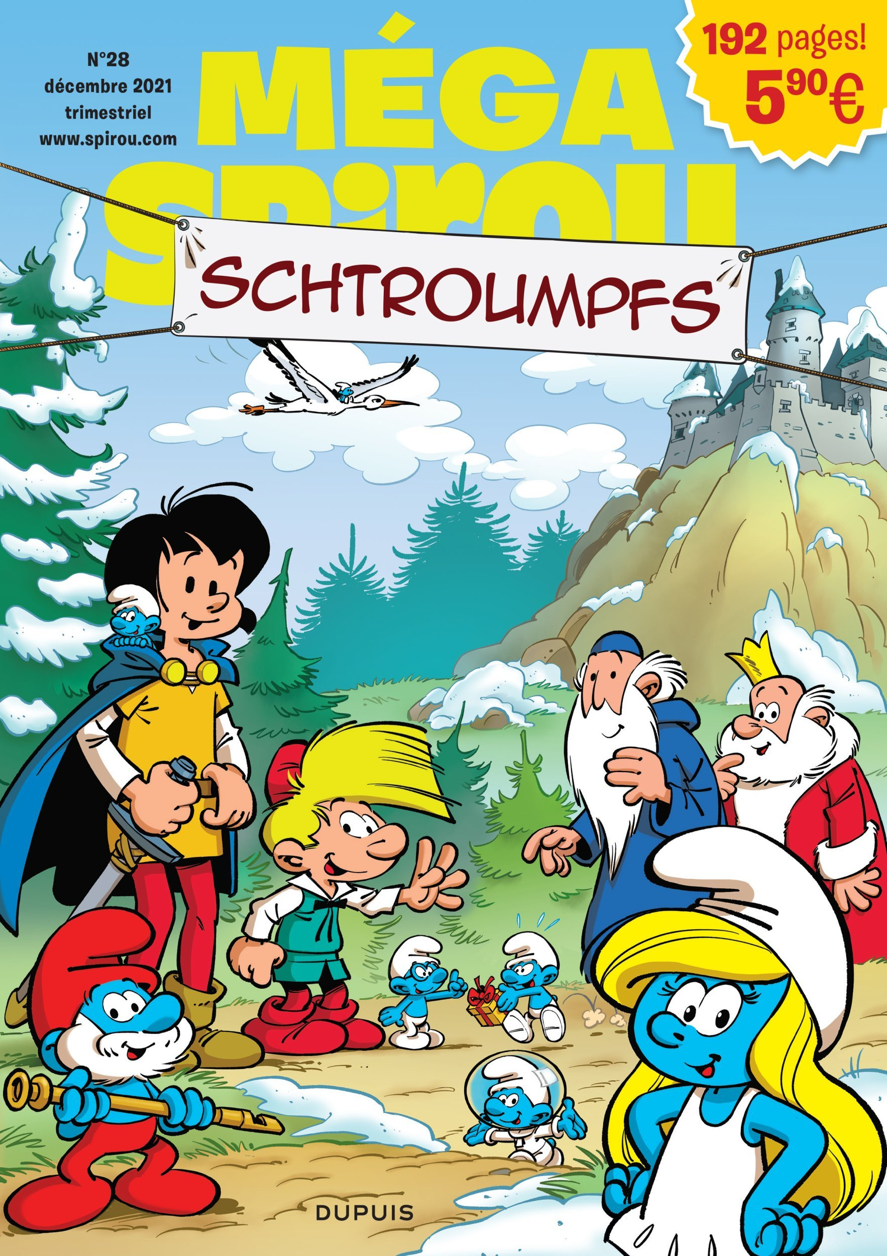 Mega Spirou Hors-Serie - Mega Spirou Special Noel / Edition Speciale (Edition Libraire)